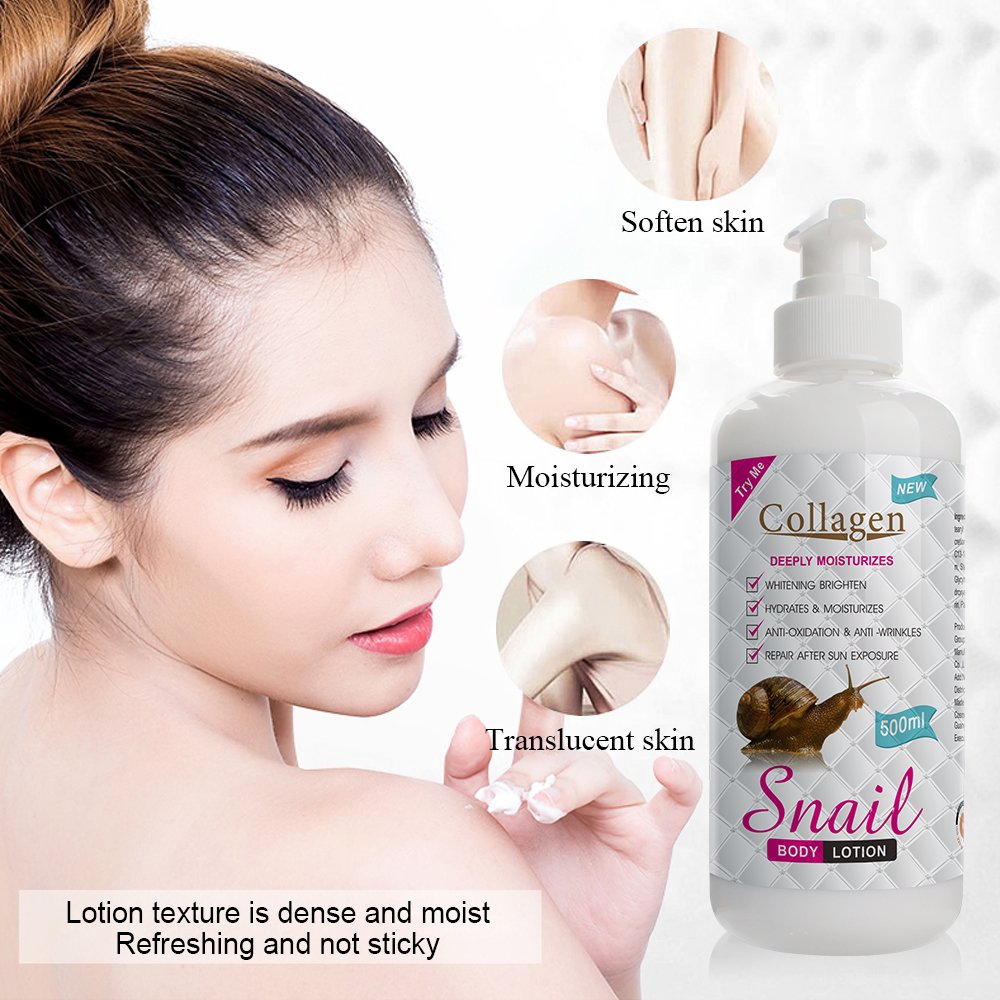 PeiMei Skin Whitening Body Lotion Organic Nourishing Snail Whitening Lotion