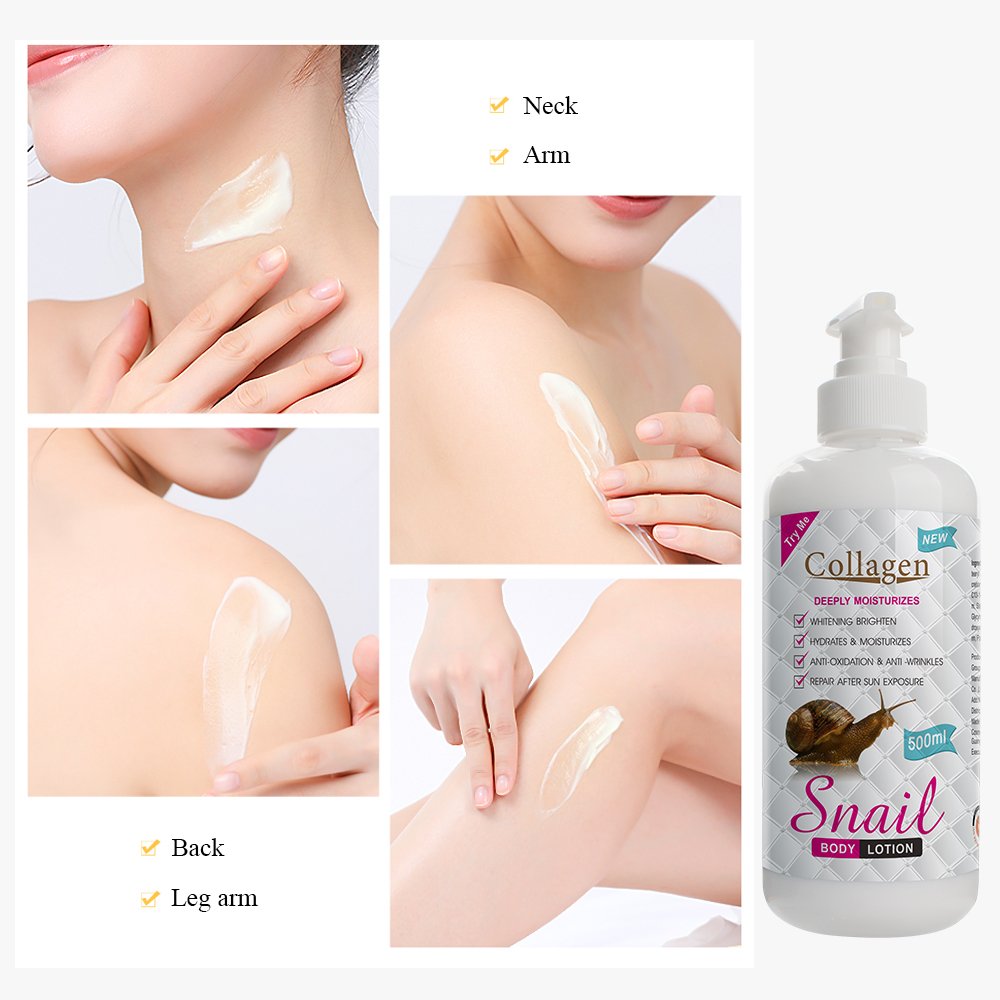 PeiMei Skin Whitening Body Lotion Organic Nourishing Snail Whitening Lotion