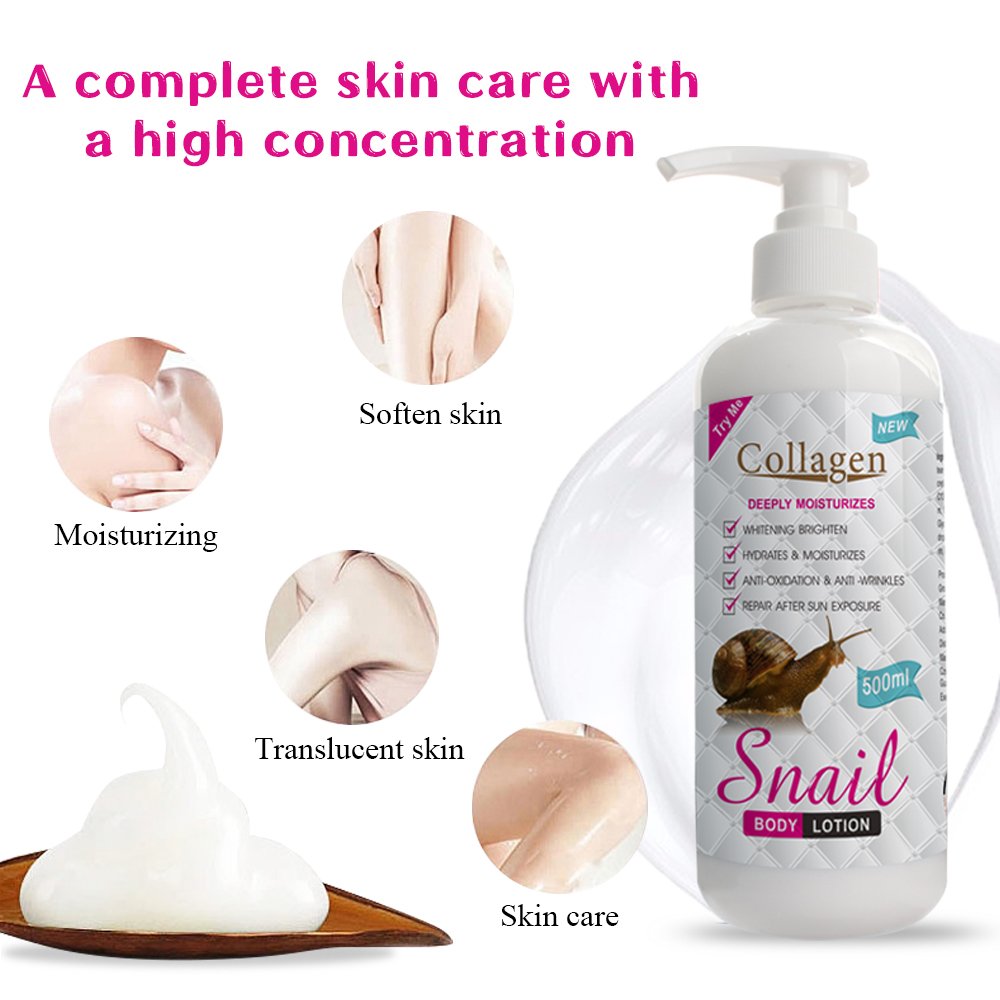 PeiMei Skin Whitening Body Lotion Organic Nourishing Snail Whitening Lotion