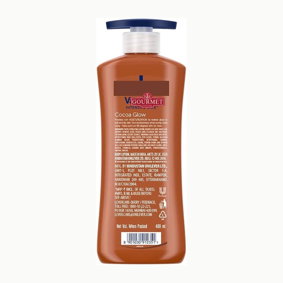 Wholesale Veseline Cocoa Glow Skincare 400ml Body Lotion with Whitening Feature Collagen Vitamin C Hyaluronic Acid Best Price