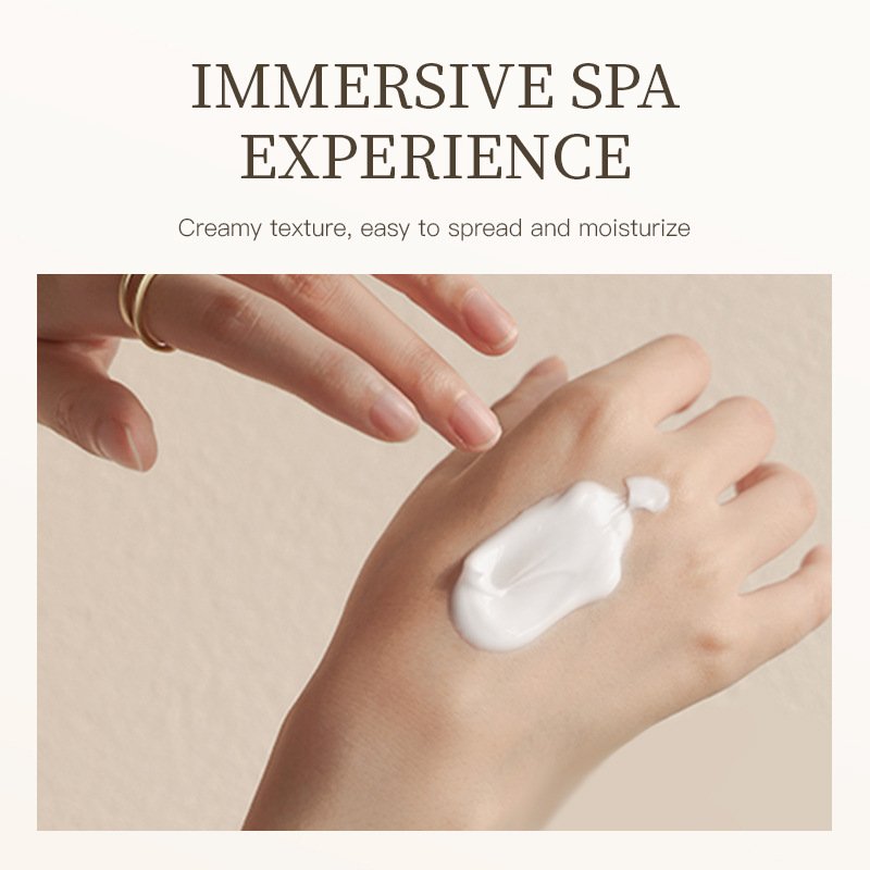 HUNMUI White Clay Body Lotion Plain Body Membrane Brightening Skin Color Nicotinamide Cream Smooth Skin Rejuvenation Natural