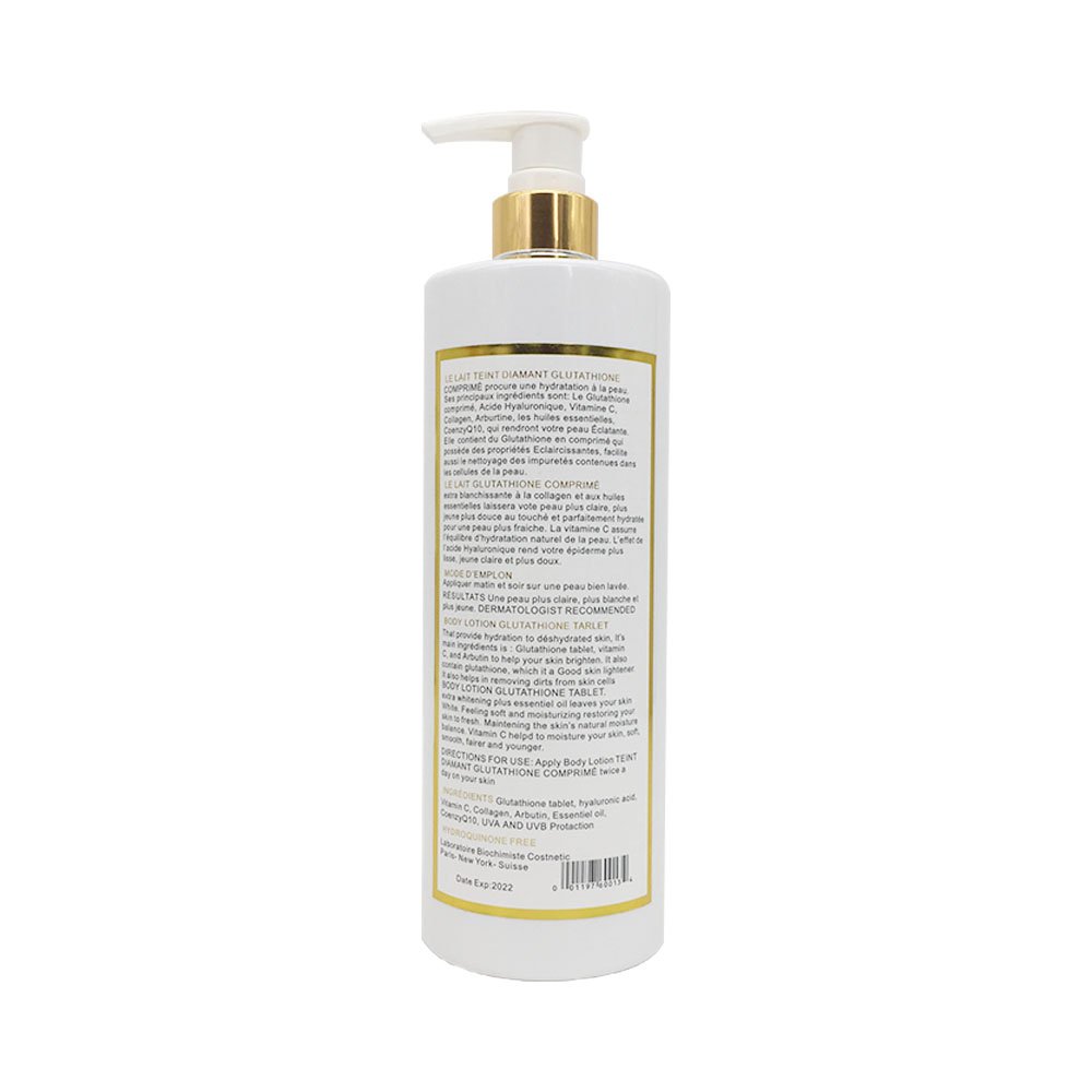 Strong Whitening Body Lotion With Gluta Tablet Lait Teint Diamant Gluta Comprime Super Eclaircissant Moisturize For Lightening