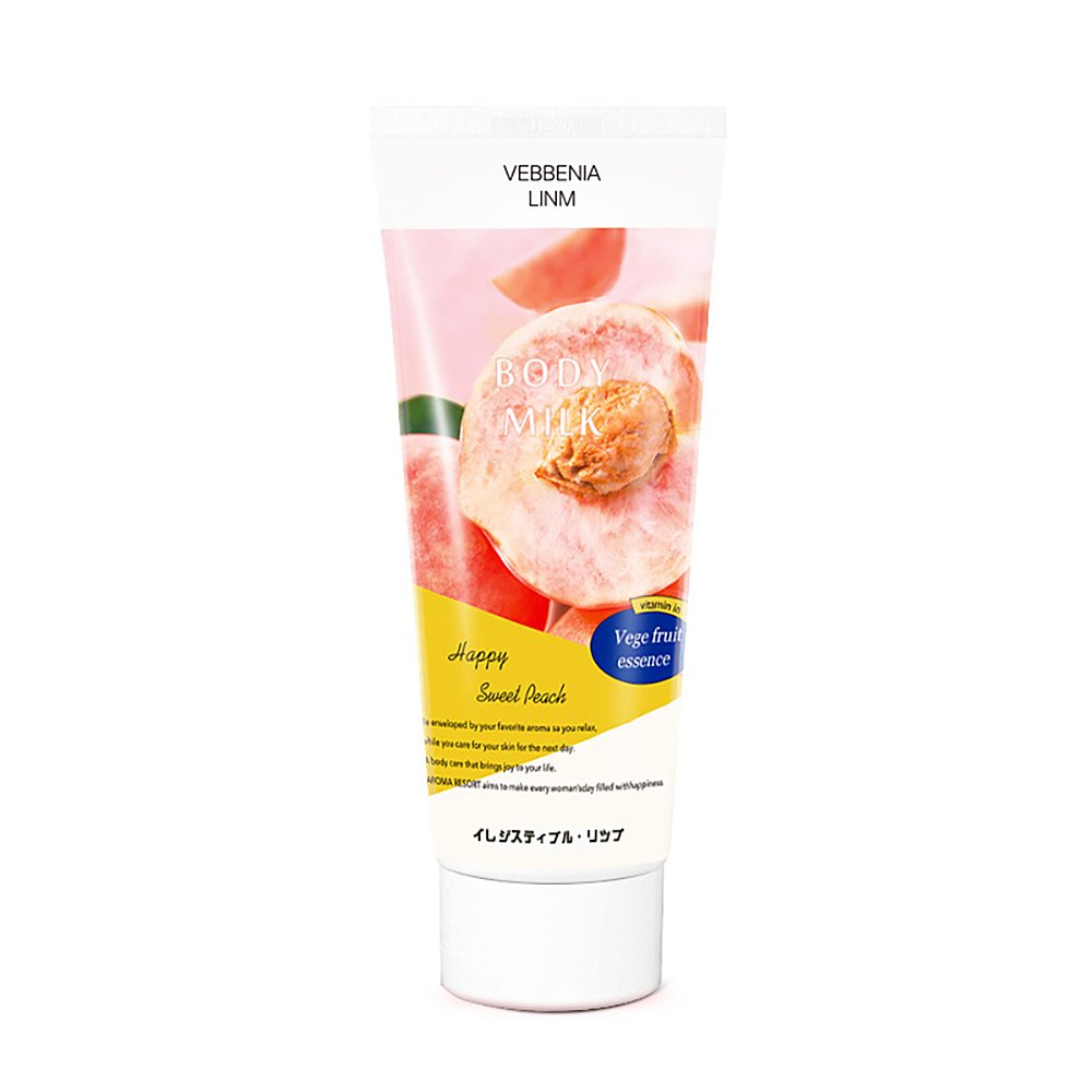 Factory Price Peach Milk Fragrance Skin Lightening Cream Moisturizing Private Label Body Lotion