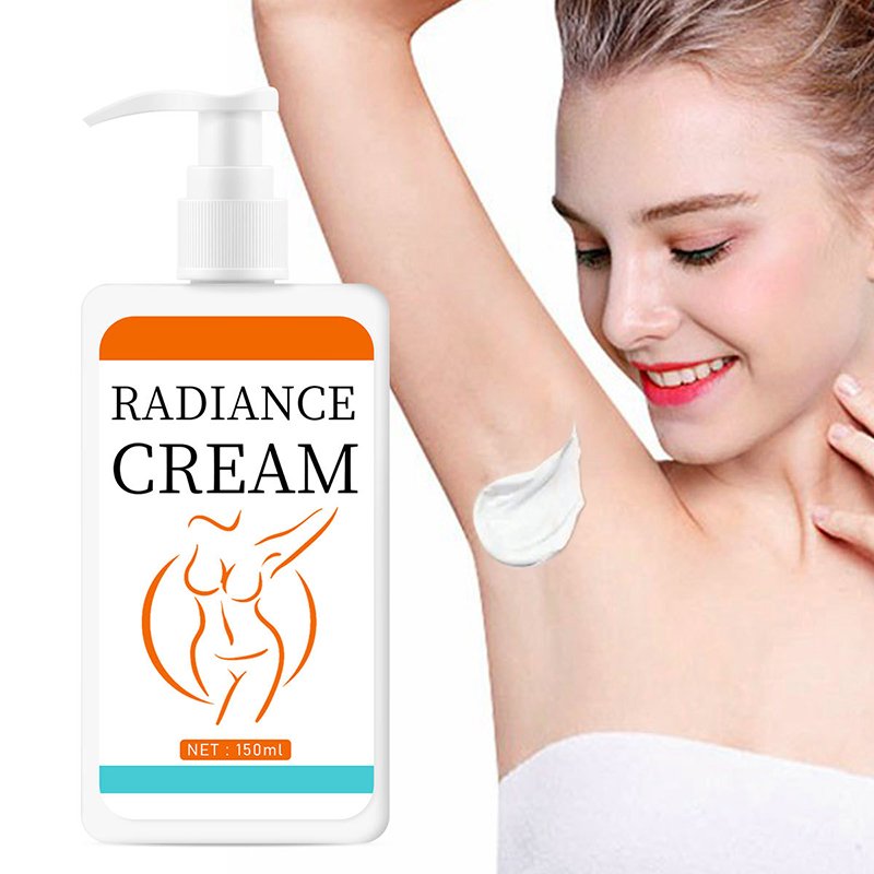 OEM Organic Skin Care Body Lotion Underarm Elbow Whitening Brightening Melanin Removal Radiance Cream