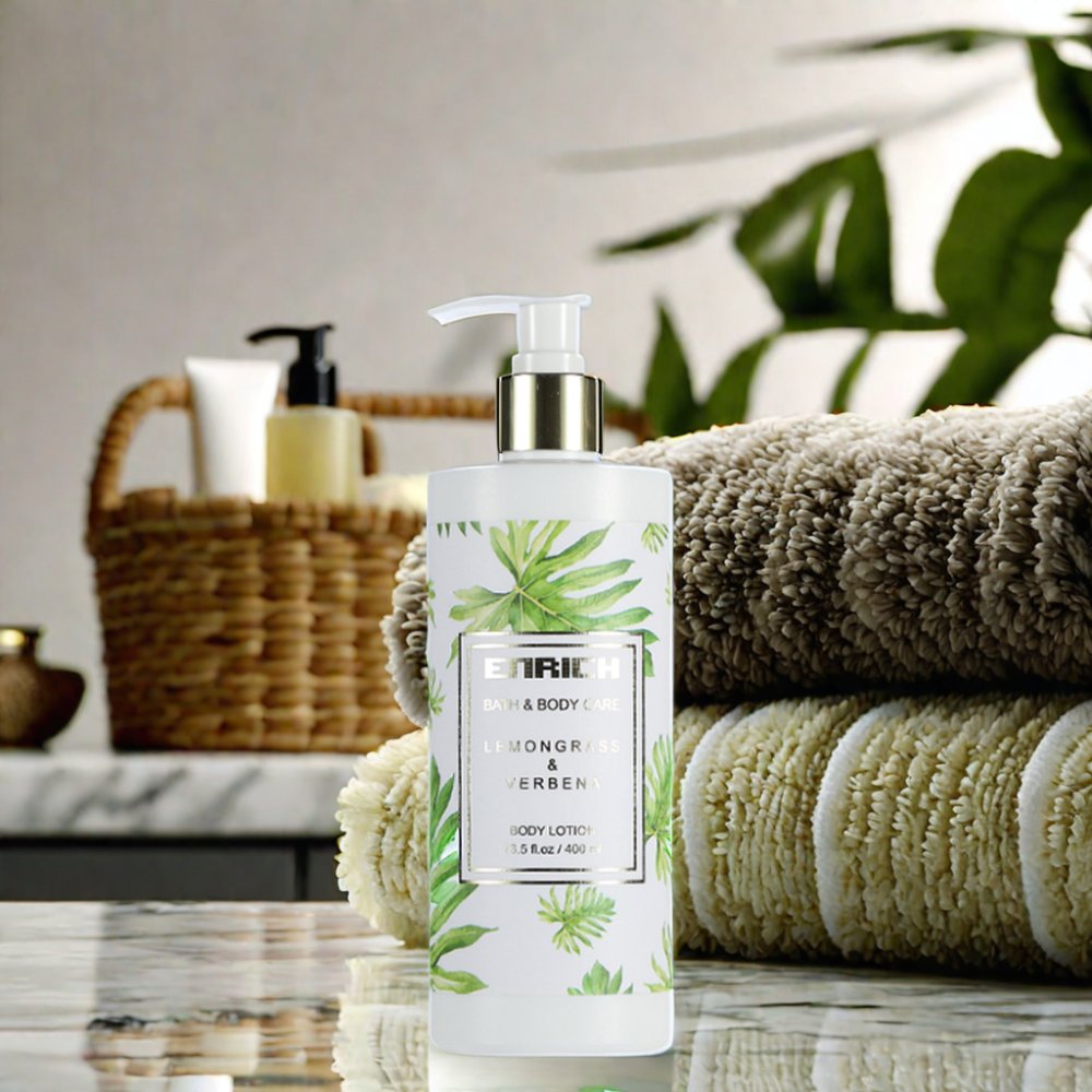 Hemp Whitening Body Lotion and Lightening Cream Set Herbal Bath Fair Beauty for Baby Skin Care Face and Massage Skin