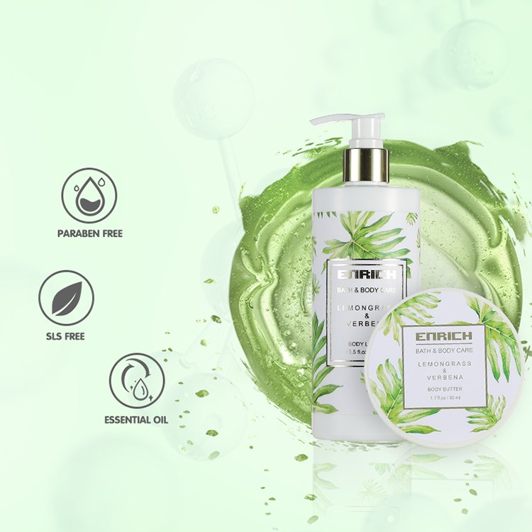 Hemp Whitening Body Lotion and Lightening Cream Set Herbal Bath Fair Beauty for Baby Skin Care Face and Massage Skin