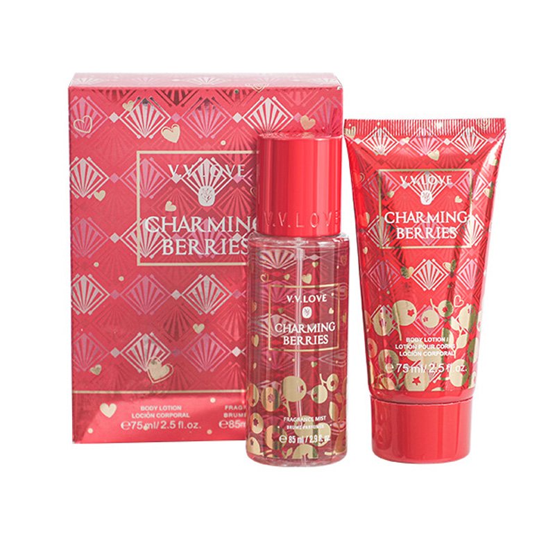 wholesale luxury original perfume gift sets body spray fragrance perfume body lotion gift sets women's perfume