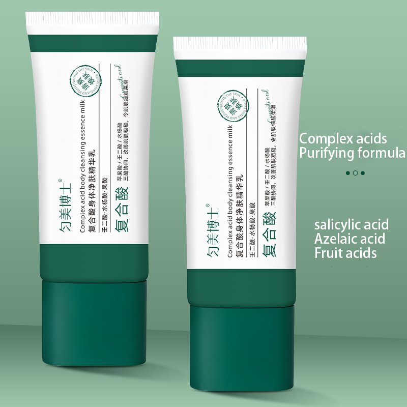 Premium Body Lotion Moisturizes the skin and improves dryness Complex Acid Body Purifying Serum
