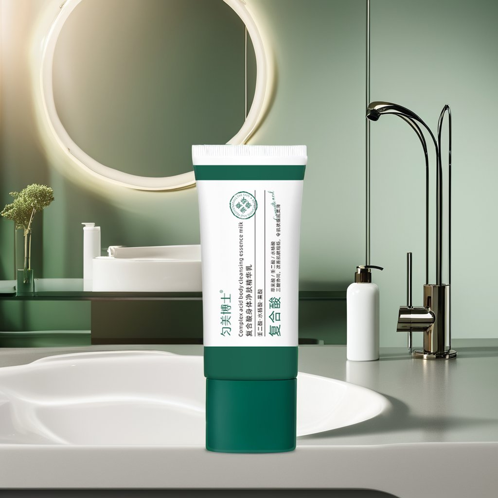 Premium Body Lotion Moisturizes the skin and improves dryness Complex Acid Body Purifying Serum