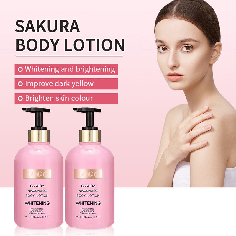Wholesale Long-lasting Moisturizing Barrier Repair Whitening Body Lotion Niacinamide