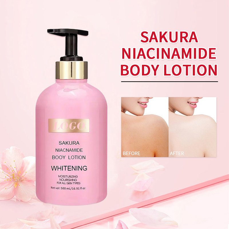 Wholesale Long-lasting Moisturizing Barrier Repair Whitening Body Lotion Niacinamide