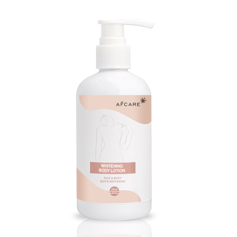 Private Label White Face Cream Vegan Lightening Nourishing Moisturizer Bleaching Whitening Body Lotion For Black Skin