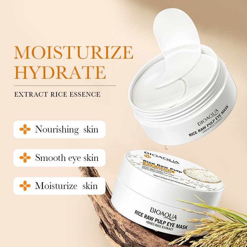 BIOAUQA New Skin Care Set Brown Rice Mousse Brush Exfoliate Gel Whitening Moisturizer Body Lotion Bath Soap Face Skin Care Kit