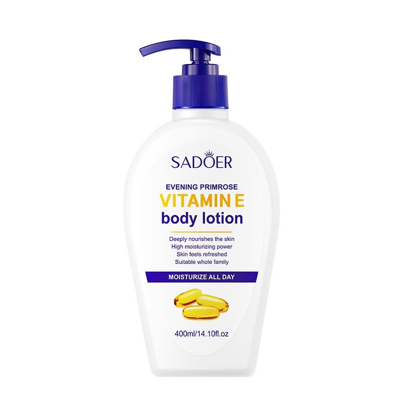 Wholesale OEM Organic Vaseline Evening Primrose Vitamin E Repair Body Lotion Whitening Lightening Collagen for Daily Body Care