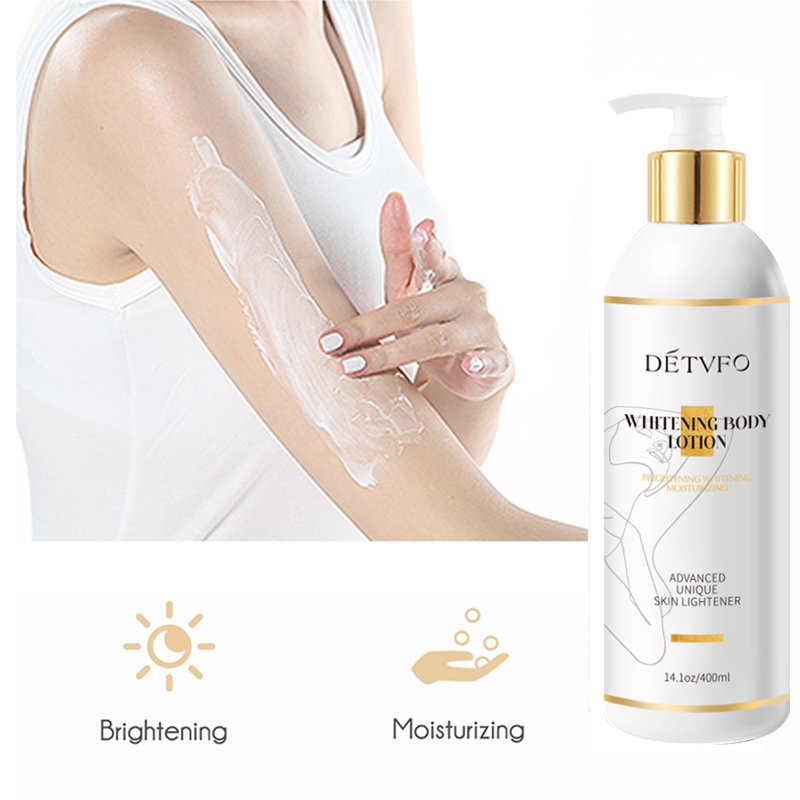 Moisturizer Skin Lightening Strong Bleaching Body Lotion Remove Dark Spots Milk Whitening Body Lotion For Black Skin