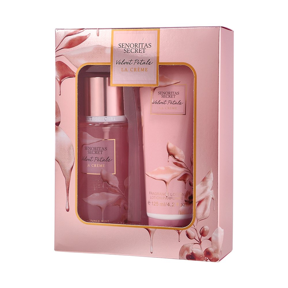 OEM 125ML+125ML Perfume Gift Box Set Long Lasting Perfume Gift Set For Women Men factory direct sale