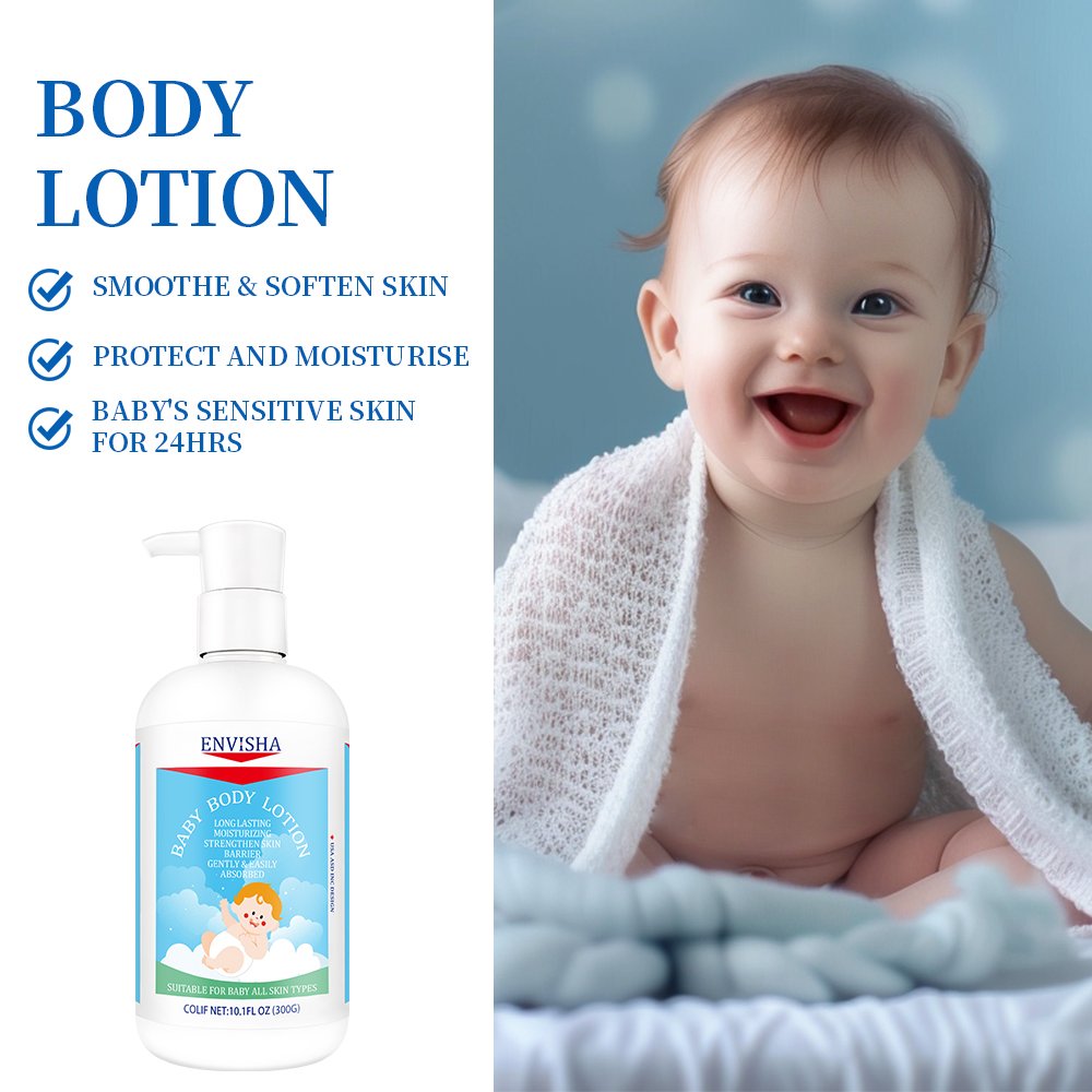Natural Kid Skin Care Lotion Calming Baby Body Lotion Moisturizer Whitening Lightening Moisturizer Cream