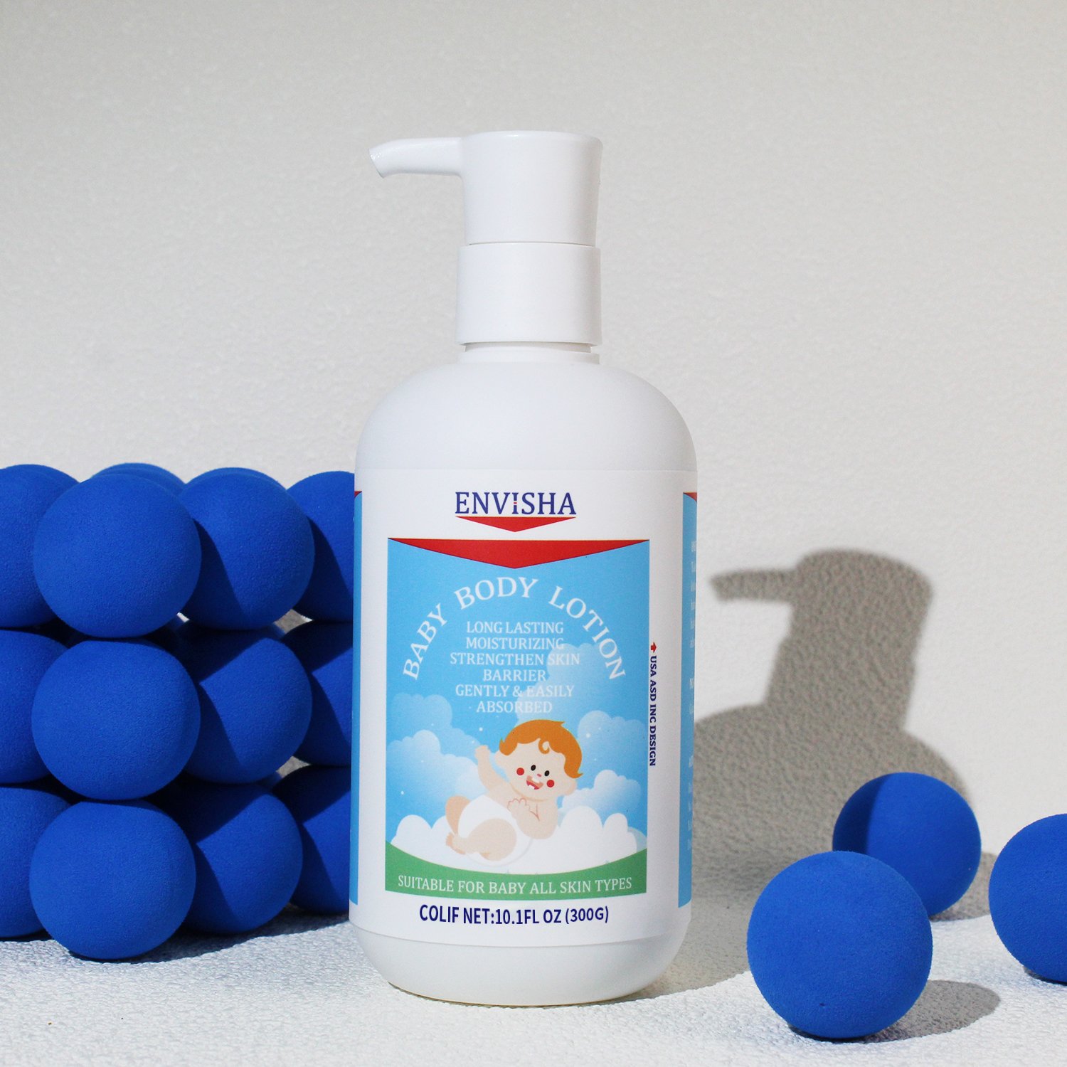 Natural Kid Skin Care Lotion Calming Baby Body Lotion Moisturizer Whitening Lightening Moisturizer Cream