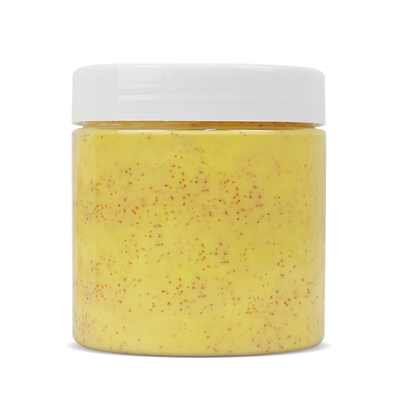OEM Private label Moisturizing spa turmeric scrubs exfoliating armpit body butt Whitening and brightening scrub lotion