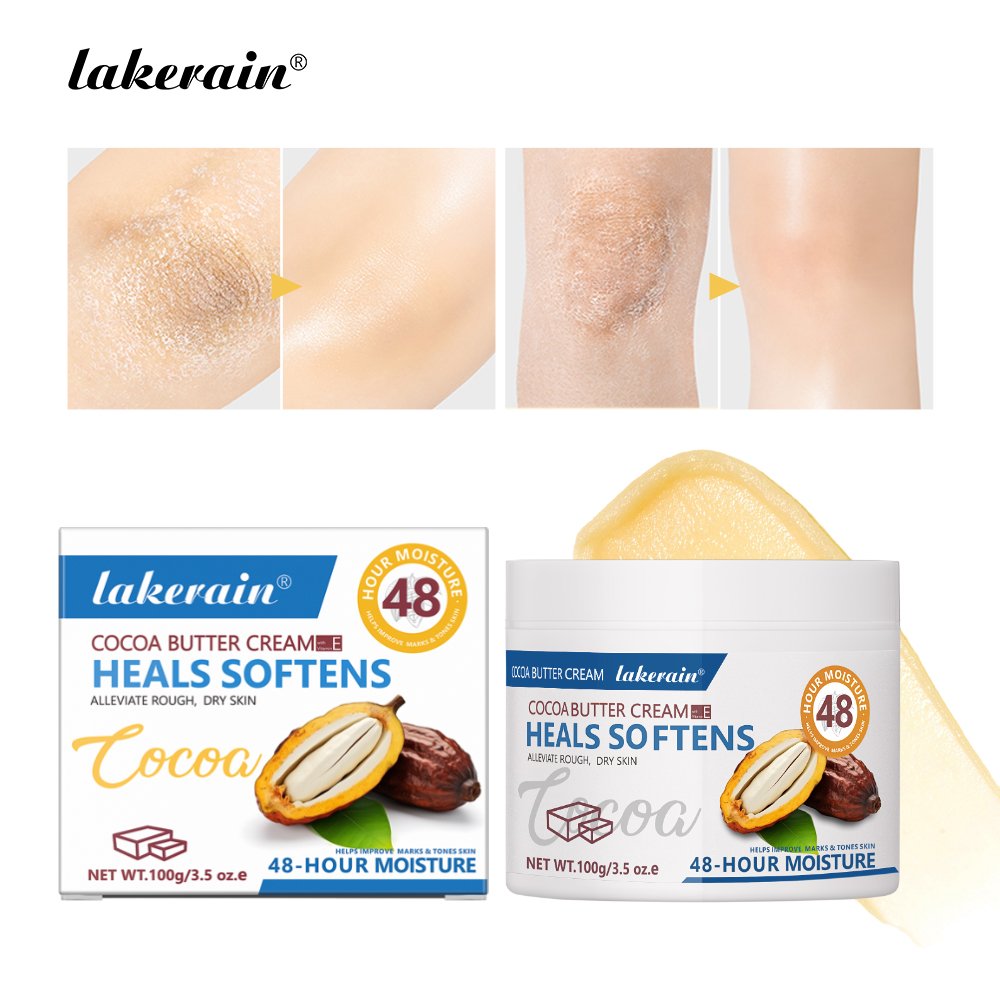Private Label Cocoa Butter Body Lotion Cream Moisturizing Whitening Soothing Brightening Milk Body Lotion For Women