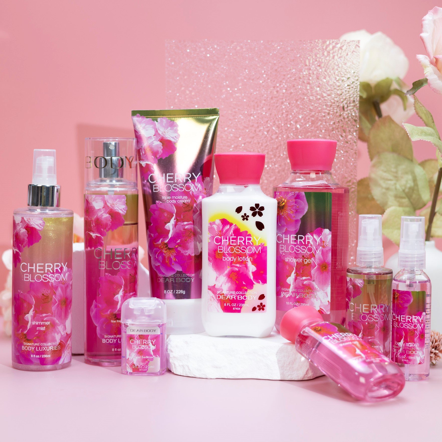Christmas promotion gift body care gift set fragrance mist skin care nourishing body lotion