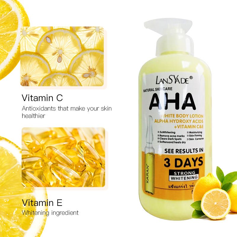 Wholesale 500ml Whitening Lotion Black Skin Brightening Lightening Dark Skin Bleaching Body Whitening Lotion