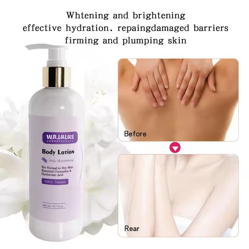 Custom Private Label Organic White Bodi Lotion Remove Spots Body Cream Moisturizing Milk Whitening Body Lotion For Black Skin