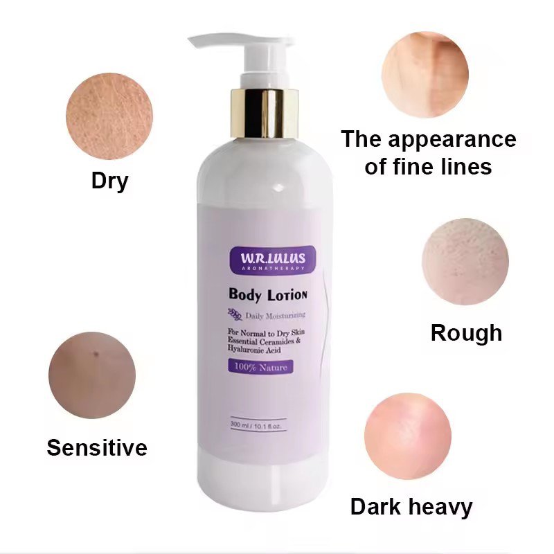Custom Private Label Organic White Bodi Lotion Remove Spots Body Cream Moisturizing Milk Whitening Body Lotion For Black Skin