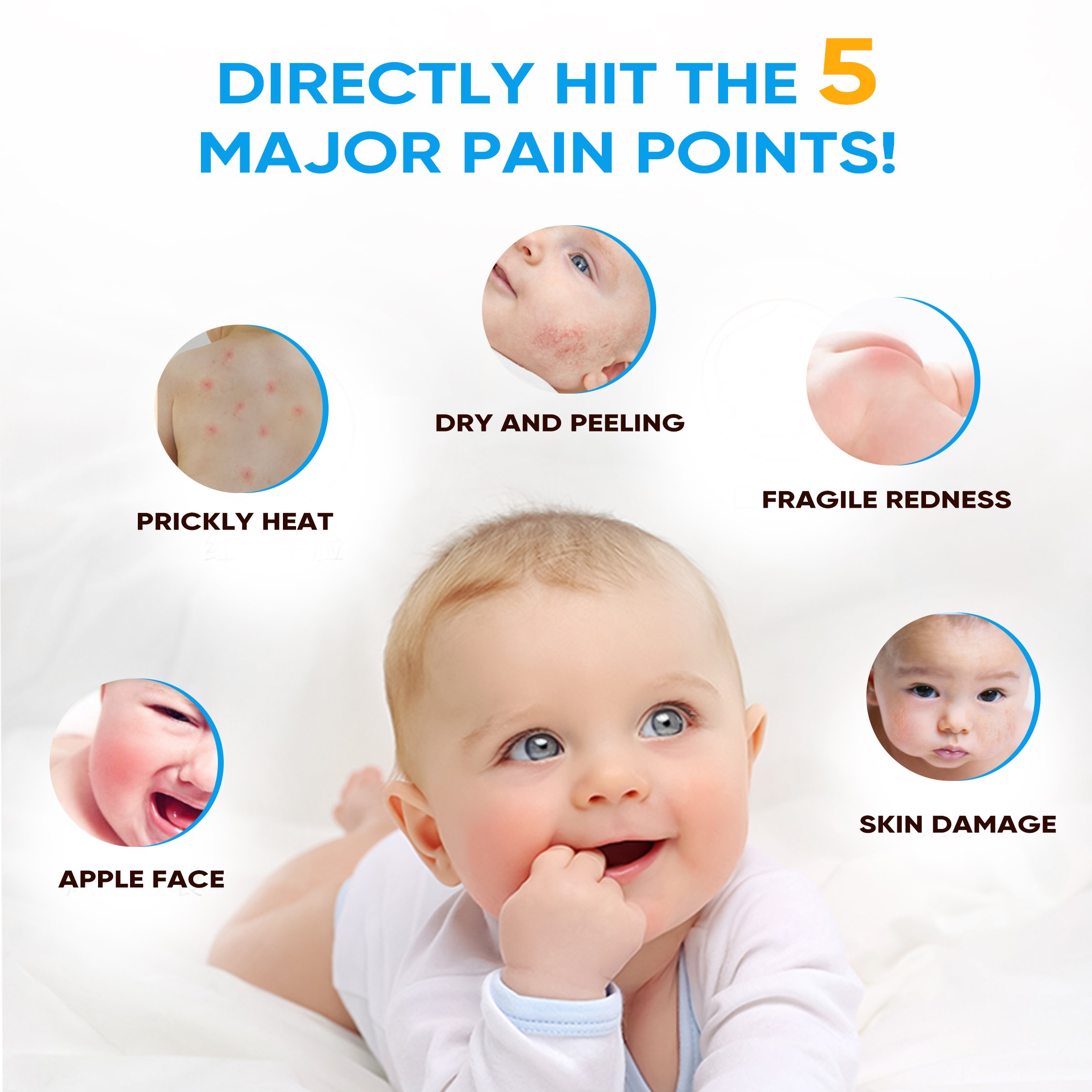 Hypoallergenic Non-Greasy 250ML Smooth Soft Moisturizing Baby Milk Face and Body Lotion Baby's Lotion & Cream Private Label