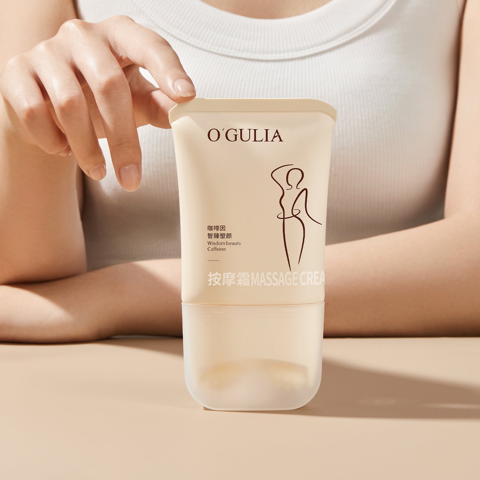Hot Caffeine Slimming Creams Roll On The Cream Tube Massager Body Arms Buttock Tightening Antii-Wrinkle Massage Slimming Cream