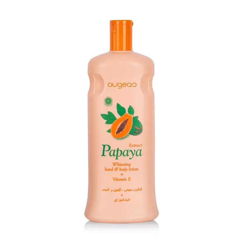 Skin care papaya whitening lightening body lotion for black skin