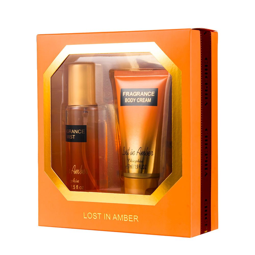 Hot Selling 1001 Senses Fragrance Mist Body Cream Body lotion Set Skin Care Floral Luxury Perfume Set