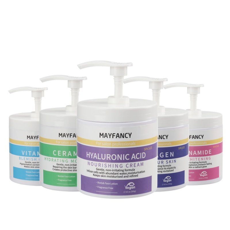 Anti-Wrinkle Firming Collagen Body Butter Lotion for Women Whitening Private Label Body Cream
