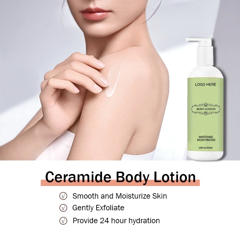 Custom Natural Organic women beauty products skin Care Body Bleaching Lightening whitening body lotion