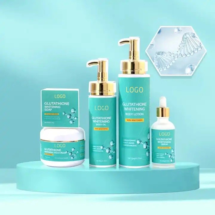 Fast Bleaching Gluta Sets Whitening Soap Body Oil Body Lotion Body Cream Face Whitening Cream