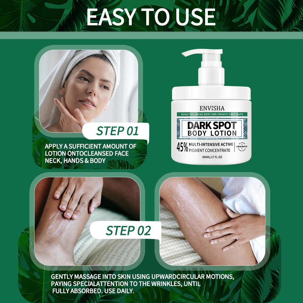 Natural Vegan Body Neck Facial Vitamin C Acne Pimples Dark Spot Strong Remover Whitening Cream Lotion