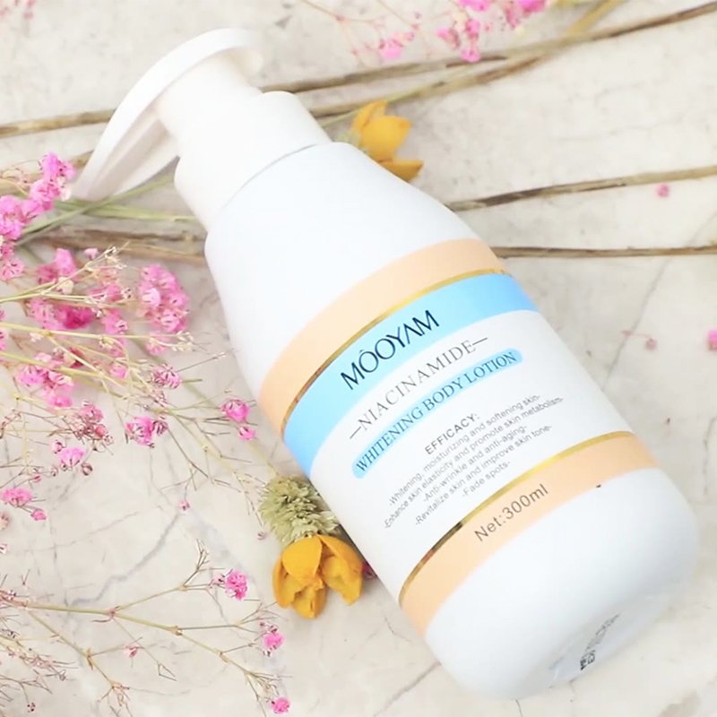 Private Label Wholesale Niacinemade Diamond Bleaching Skin Whitening Vegan Organic Hand and Body Lotion for Black Skin