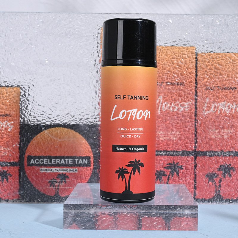 Private Label Organic Body and Face Self Tan Mitt Mousse Cream Sun Tub Tanning Gel Fake Spray Oil Tanning Lotion