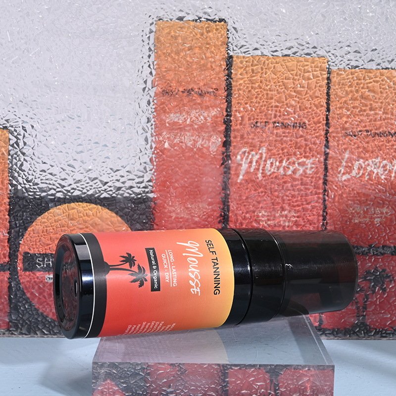 Private Label Organic Body and Face Self Tan Mitt Mousse Cream Sun Tub Tanning Gel Fake Spray Oil Tanning Lotion