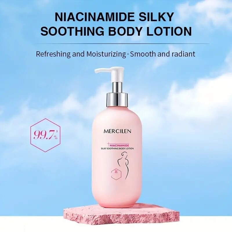 Factory price Non-Greasy Soothing Firming Moisturizing Nourish Caramel Skin Whitening Nicotinamide Body Lotion