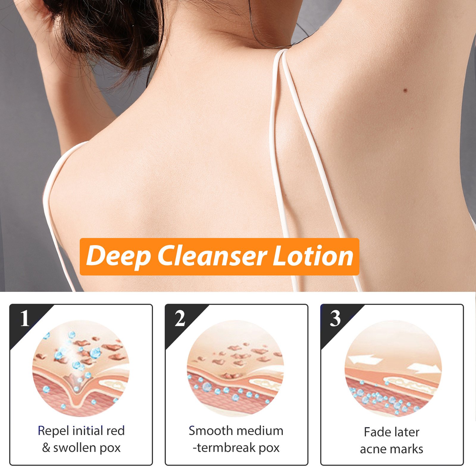 Private Label Wholesale Effective VC Whitening Lightening Body Lotion Removing Pigment Smoothing Moisturizing 120ml