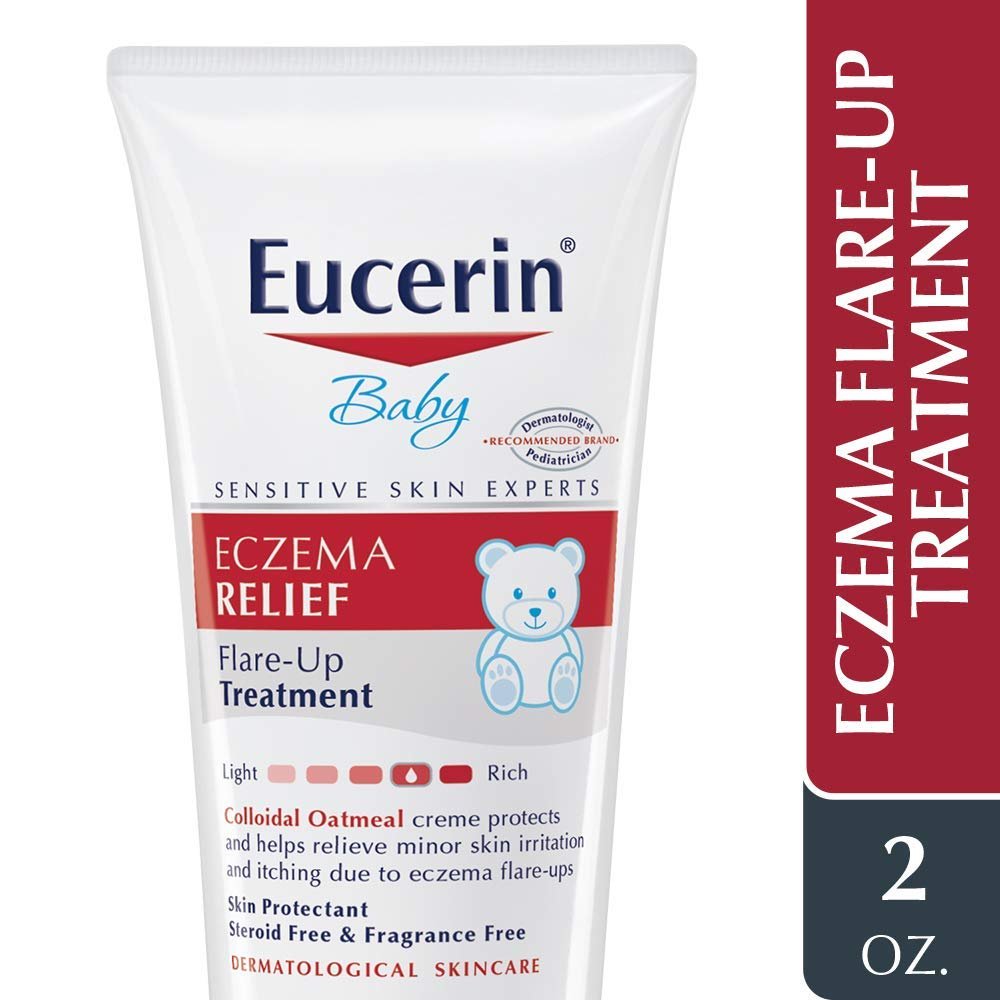 Eucerine Skin Calming Lotion - Full Body Lotion for Dry, body cream ,Itchy Skin, Natural Oatmeal Enriched - 16.9 fl. oz