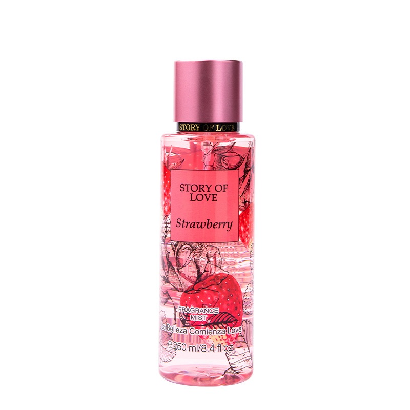 Brand Victoria gift ladies body mist and body lotion set long lasting fragranceoriginal first love women perfume