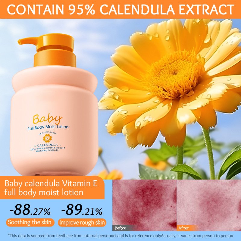 Calendula Vitamin E Milk for children Full Body Moisturizing Autumn/Winter Body Lotion