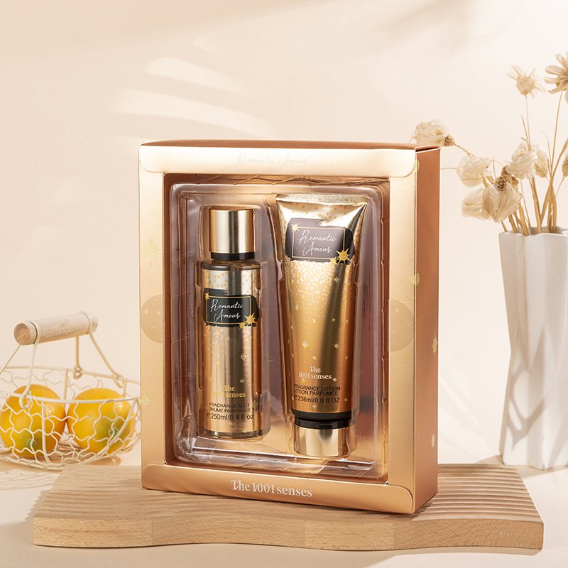 New Arrival Private Label Christmas Gift Set body Mist And Lotion Set FLOWER DAYDREAM