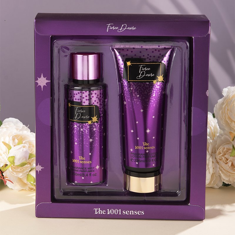 New Arrival Private Label Christmas Gift Set body Mist And Lotion Set FLOWER DAYDREAM
