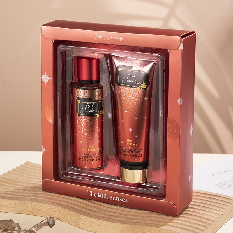 New Arrival Private Label Christmas Gift Set body Mist And Lotion Set FLOWER DAYDREAM