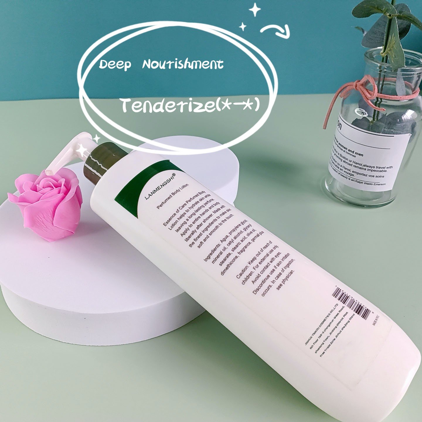 Body Lotion Premium perfume resists dry skin