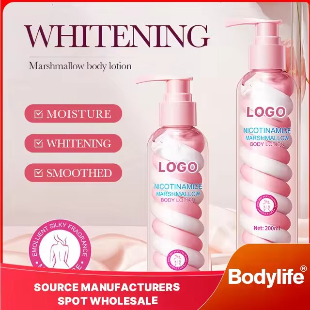 Hot sell wholesale custom body lotion whitening body lotion