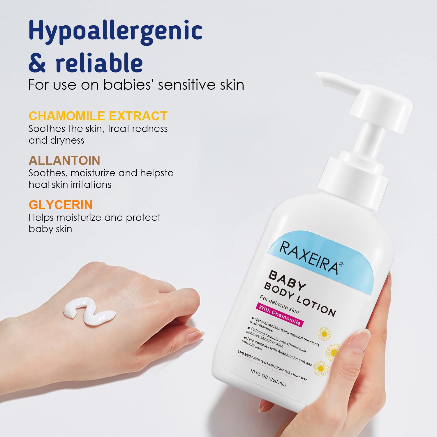 Private Label 100% Organic Baby Body Lotion For Baby Skin Lightening Whitening Cream Daily Moisture Baby Body Lotion